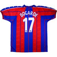 1997-98 Barcelona Match Issue Home Shirt Bogarde #17