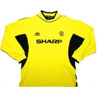 1999-00 Manchester United GK Shirt L.Boys