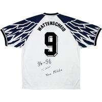 1994 95 sg wattenscheid match issue away signed shirt 9 milde