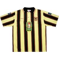 1996 98 ipswich match issue away shirt 18 mason