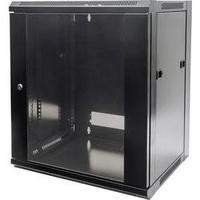 19 wall cabinet intellinet 711777 w x h x d 570 x 500 x 450 mm 9 u bla ...