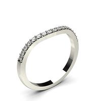 190mm studded slight comfort fit diamond shaped band