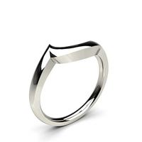 1.90mm Slight Comfort Fit Plain Shaped Wedding Band