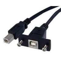 1ft usb 20 panel mount cable