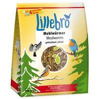 1kg Lillebro Dried Mealworms - 20% Off!* - 1kg (2 x 500g)