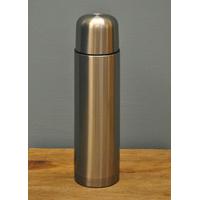 1litre stainless steel vacuum thermos flask by kingfisher