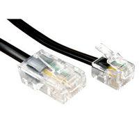 1m RJ11 to RJ45 Modem Cable Black