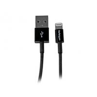 1m (3ft) Black Apple 8-pin Slim Lightning Connector to USB Cable for iPhone / iPod / iPad