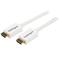 1m 3 ft white cl3 in wall high speed hdmi cable hdmi to hdmi mm
