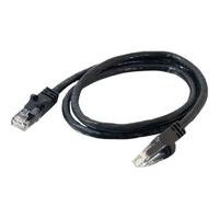 1m Cat6 550 MHz Snagless Patch Cable - Black