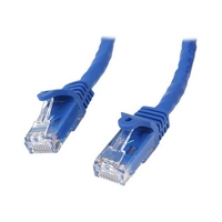 1m Blue Gigabit Snagless RJ45 UTP Cat6 Patch Cable - 1 m Patch Cord