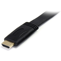1m Flat High Speed HDMI Cable with Ethernet - HDMI - M/M