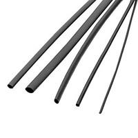 1M Black Heat Shrink Tubing - Five Size Pack (0.8/1.5/2.5/3.5/4.5mm)