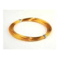 1mm deco coloured craft wire 10m gold