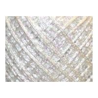 1mm gold rush decorative glitter thread 80m white iridescent