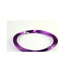 1mm deco coloured craft wire 10m purple