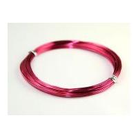 1mm Deco Coloured Craft Wire 10m Shocking Pink