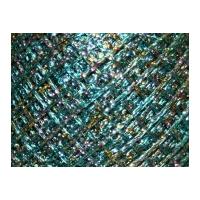 1mm gold rush decorative glitter thread 80m teal multi