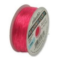 1mm impex plastic elastic stretch cord pink