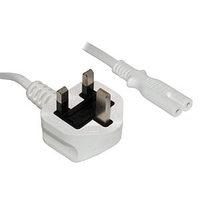 1m white c13 to c14 power extension lead