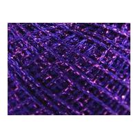 1mm gold rush decorative glitter thread 80m purple