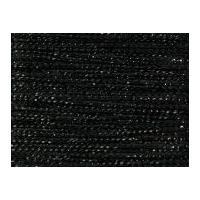 1mm decorative glitter thread 10m black