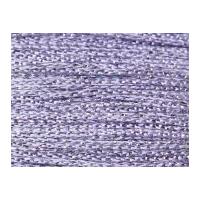 1mm Decorative Glitter Thread 10m Lilac