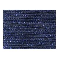 1mm Decorative Glitter Thread 10m Navy Blue