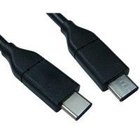 1M USB Cable USB 2.0 A To B Data Cable Black