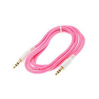 1M 3.3FT Woven Fabric Braided Auxiliary Aux Audio Cable 3.5mm Jack Male to Male Cord