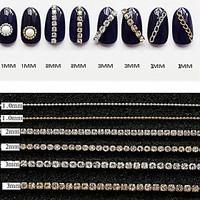 1M High Quality Steel Ball Punk Silver Metal Chain