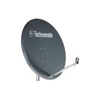 1m Technomate Solid Satellite Dish & Fittings 100cm