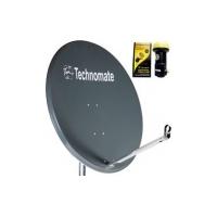 1m technomate soild satellite dish with tm1 01db lnb
