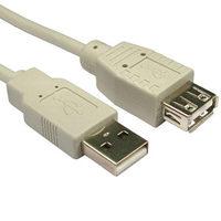 1m USB 2.0 A-Male to A-Male Cable Black