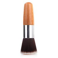 1PCS Exquisite Natural Bamboo Handle Foundation Brush for Powder/Makeup Base Primer/Foundation