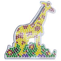 1pcs template clear perler beads pegboard giraffe pattern for 5mm hama ...