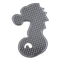 1pcs template clear perler beads pegboard sea horse pattern for 5mm ha ...