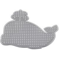 1PCS Template Clear Pegboard Whale Fountain Pattern for 5mm Hama Beads Perler Beads Fuse Beads