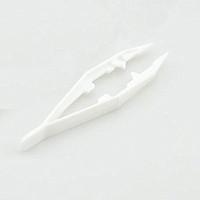 1PCS White Plastic Tweezer Tool for Perler Beads Fuse Beads Hama Beads DIY Jigsaw Safty for Kids