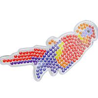 1PCS Template Clear Perler Beads Pegboard Parrot Pattern for 5mm Hama Beads Fuse Beads