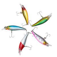 1pc plastic fishing lure minnow lure lifelike hard bait fishing lure