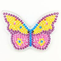 1PCS 5MM Fuse Beads Clear Template Pegboard Stencil Butterfly Shape Hama Perler Beads Pegboard Kid DIY Handmaking Educational Craft Toy Jigsaw Puzzle