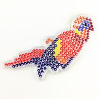 1pcs 5mm fuse beads clear template pegboard stencil bird parrot shape  ...