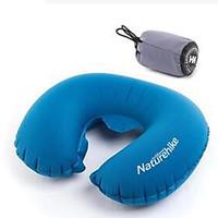 1pc Travel Pillow Foldable Portable Elastic for Travel Rest Polycarbonate-Blue Green Purple Gray Orange