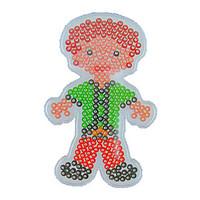 1PCS Template Clear Perler Beads Pegboard Man Father Papa Pattern for 5mm Hama Beads Fuse Beads