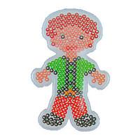 1pcs template clear perler beads pegboard man father papa pattern for  ...