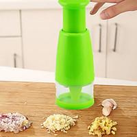 1Pcs Kitchen Accessories Hand Pressing Shredder Kitchen Multipurpose Ginger Onion Chopper Stainless Steel Chop Cooking Tools Random Color