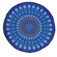 1pc 150150cm round beach towel table cloth chiffon beach towelbohemian ...