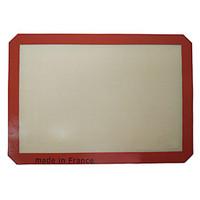 1pc silicone baking mat 42295cm non stick silicone baking sheet red