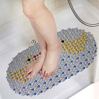 1pcs 6838cm in waterproof bathroom bath mat non slip randomly